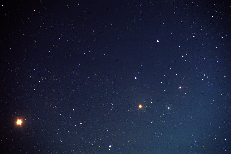 Messier 4, Mars, & Antares