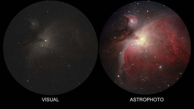 What you see through a Telescope - M42